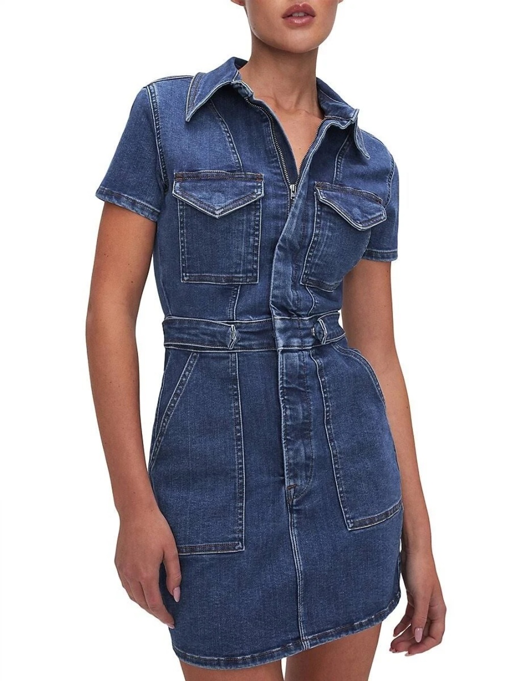 Good American Fit for success Jean Dress